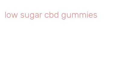 low sugar cbd gummies