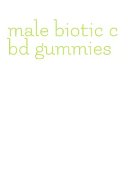 male biotic cbd gummies