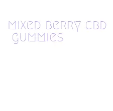 mixed berry cbd gummies