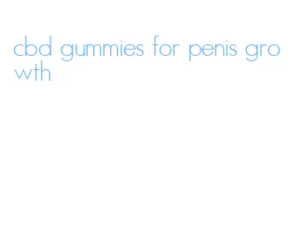cbd gummies for penis growth