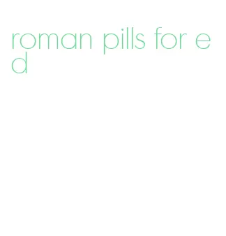 roman pills for ed
