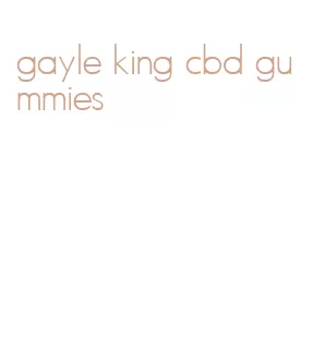 gayle king cbd gummies