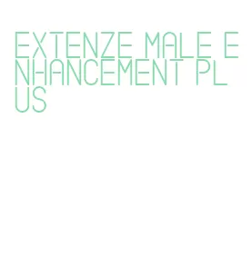 extenze male enhancement plus