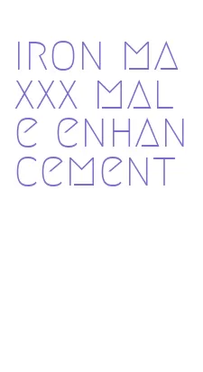 iron maxxx male enhancement