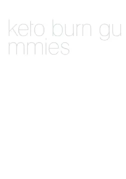 keto burn gummies