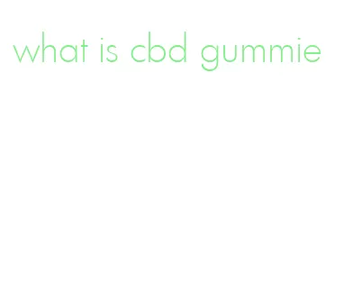 what is cbd gummie