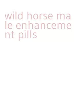 wild horse male enhancement pills