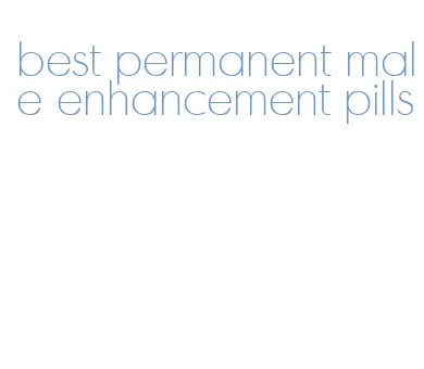 best permanent male enhancement pills