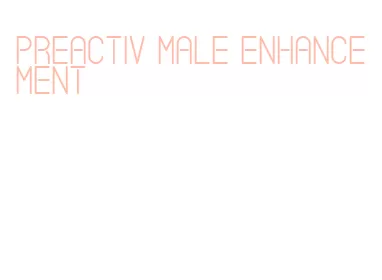 preactiv male enhancement