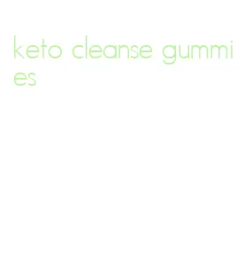 keto cleanse gummies