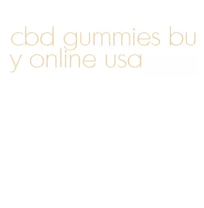 cbd gummies buy online usa