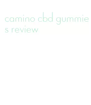 camino cbd gummies review