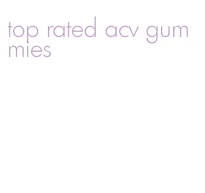 top rated acv gummies