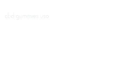 cbd gummies usa