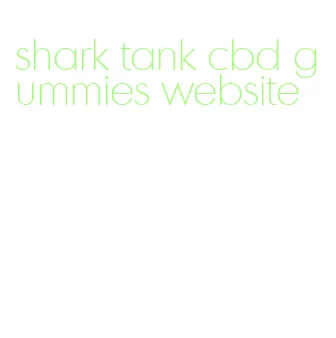 shark tank cbd gummies website