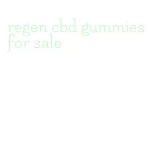 regen cbd gummies for sale