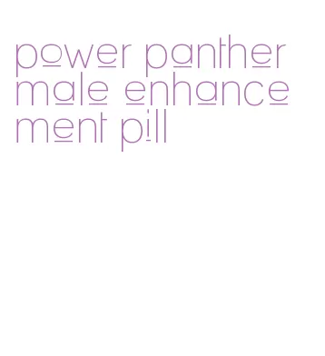 power panther male enhancement pill