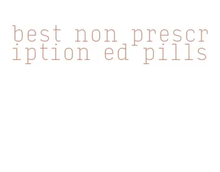 best non prescription ed pills