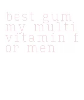 best gummy multivitamin for men