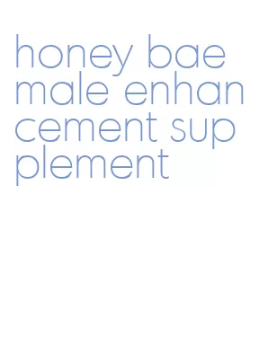 honey bae male enhancement supplement
