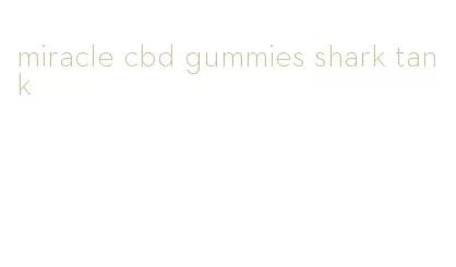 miracle cbd gummies shark tank