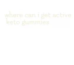 where can i get active keto gummies