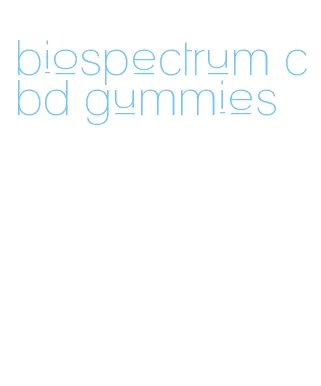 biospectrum cbd gummies