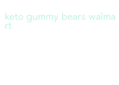 keto gummy bears walmart