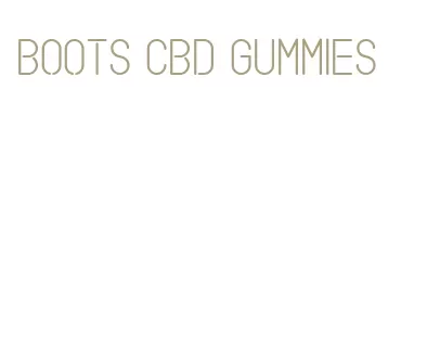 boots cbd gummies