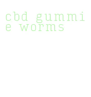 cbd gummie worms