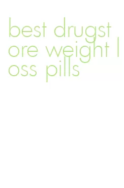 best drugstore weight loss pills