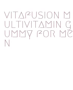 vitafusion multivitamin gummy for men