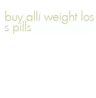 buy alli weight loss pills