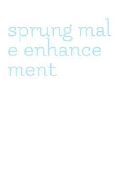 sprung male enhancement