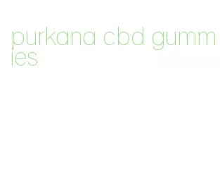 purkana cbd gummies