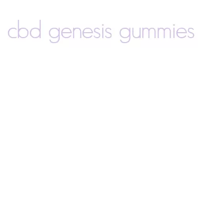 cbd genesis gummies