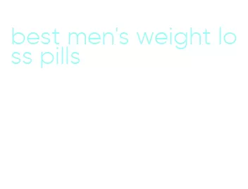 best men's weight loss pills