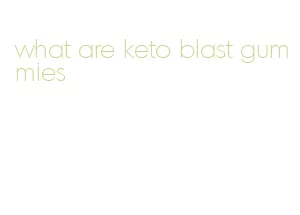 what are keto blast gummies