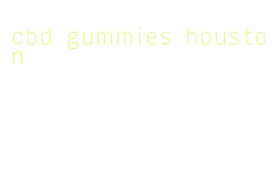 cbd gummies houston