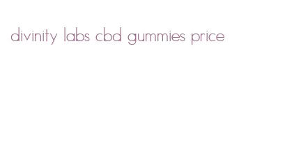 divinity labs cbd gummies price