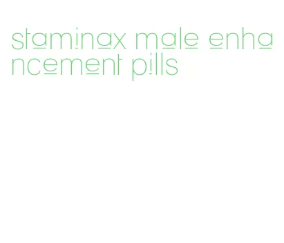 staminax male enhancement pills