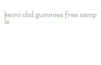 keoni cbd gummies free sample