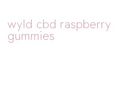 wyld cbd raspberry gummies