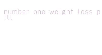 number one weight loss pill