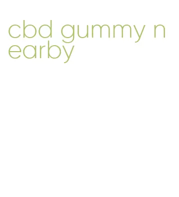 cbd gummy nearby
