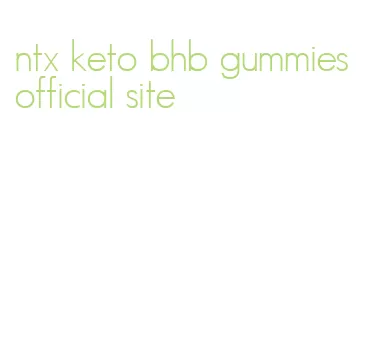 ntx keto bhb gummies official site