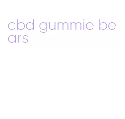 cbd gummie bears