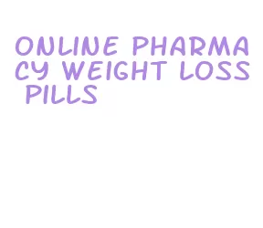 online pharmacy weight loss pills
