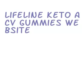 lifeline keto acv gummies website