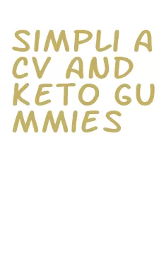 simpli acv and keto gummies